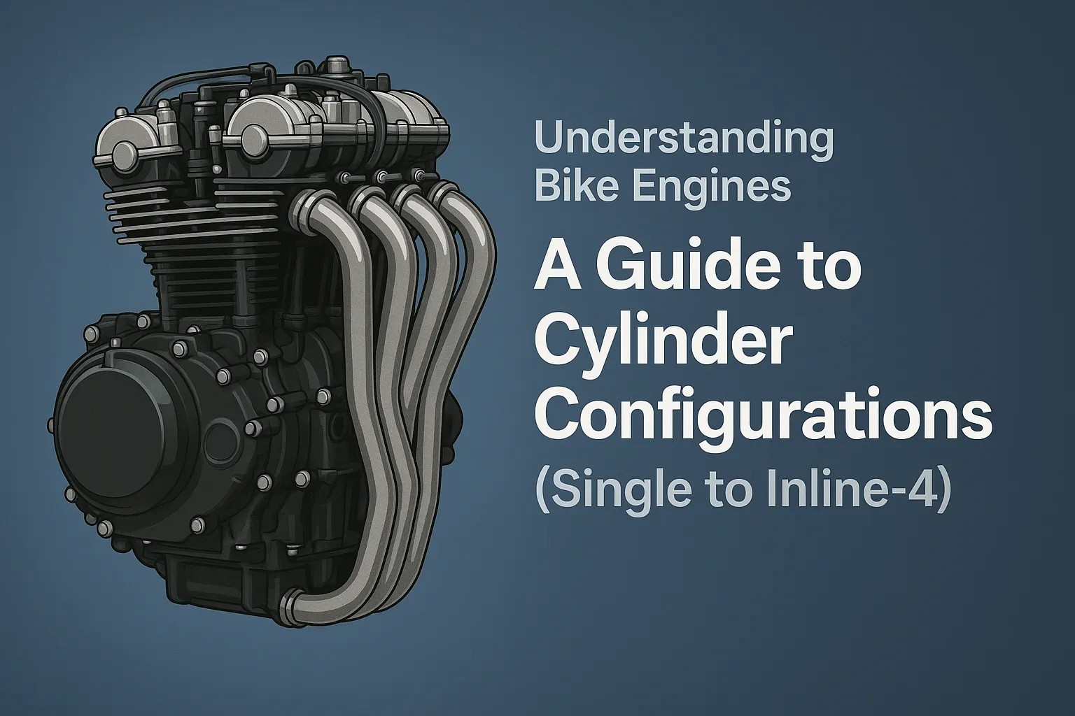 Understanding Bike Engines: A Guide to Cylinder Configurations (Single to Inline-4)